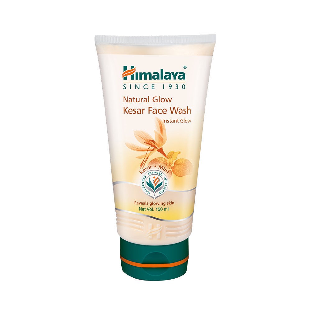 Himalaya Natural Glow Kesar Face Wash 1 PCS