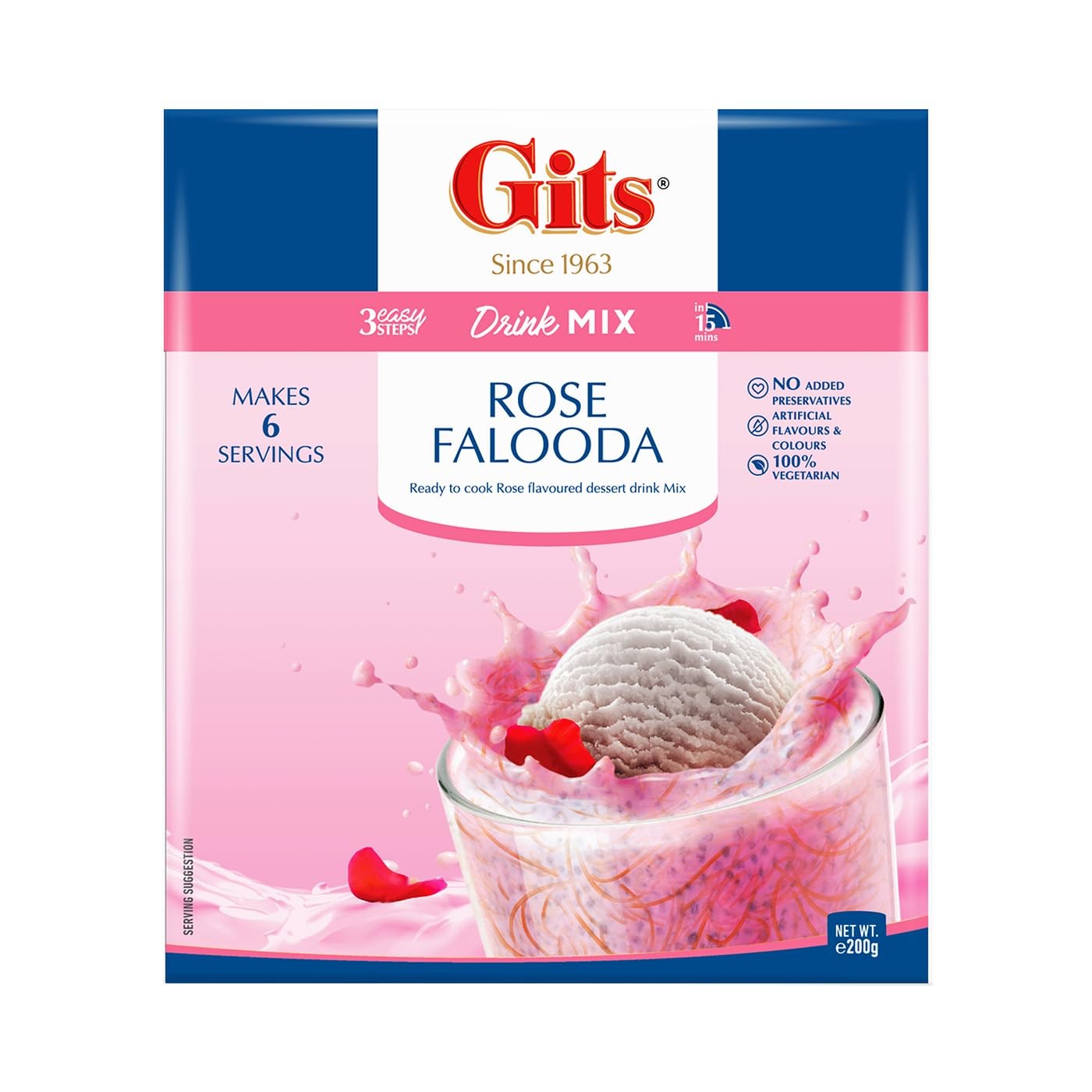 GITS ROSE FALOODA 200 GM