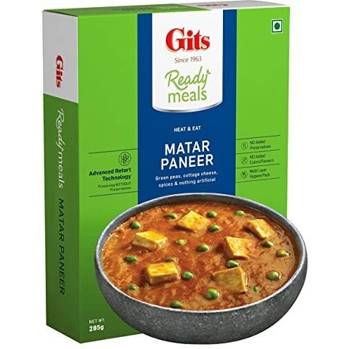 Gits Ready Meals Matar Paneer 285 GM