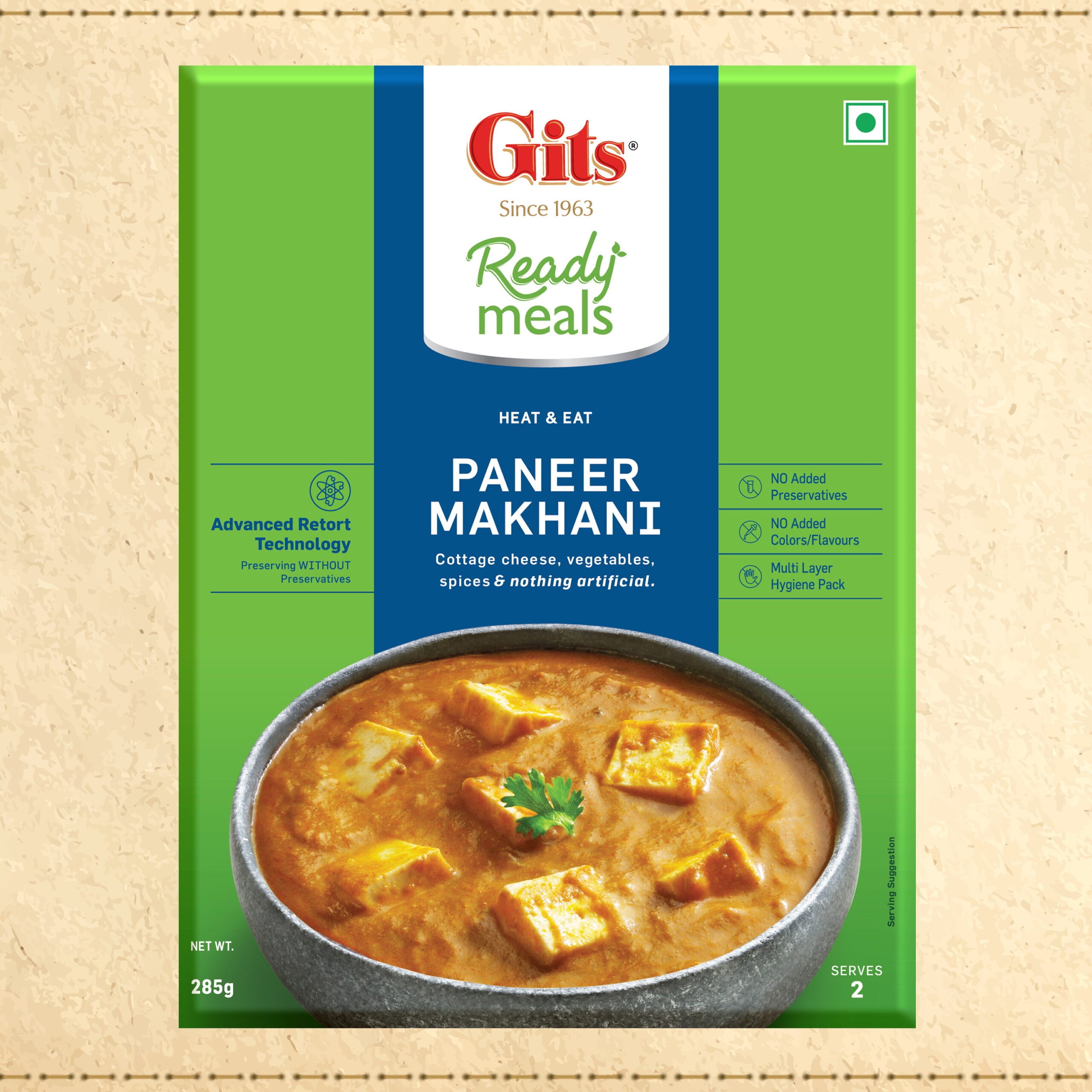 Gits Paneer Makhni 285 GM