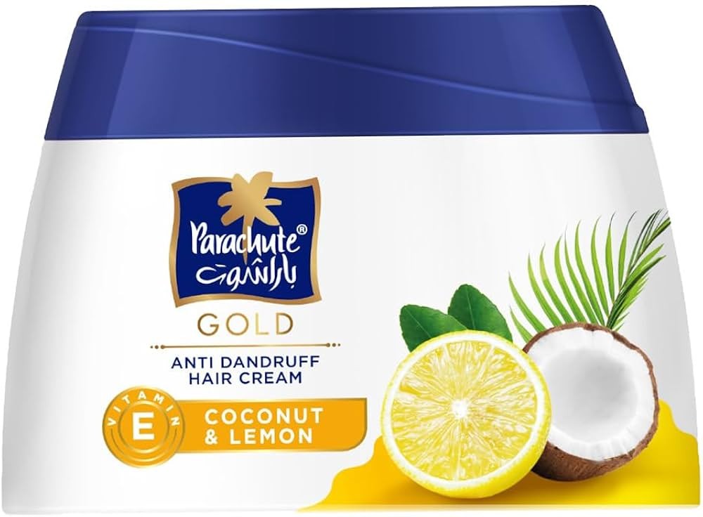 Parachute Gold Anti Dandruff Coconut And Lemon Hair Cream 140 ML