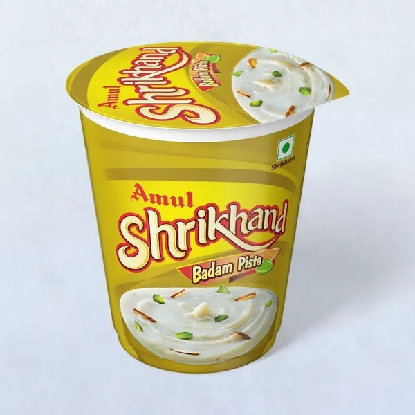 AMUL SHRIKHAND ALMOND PISTA 500 GM