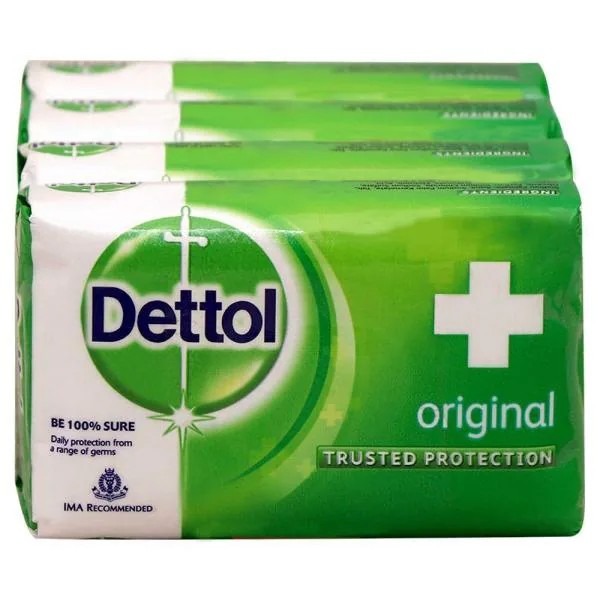 DETTOL SOAP 4 PACK