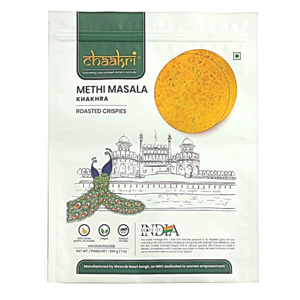 CHAKRI METHI MASALA KHAKHARA 200 GM