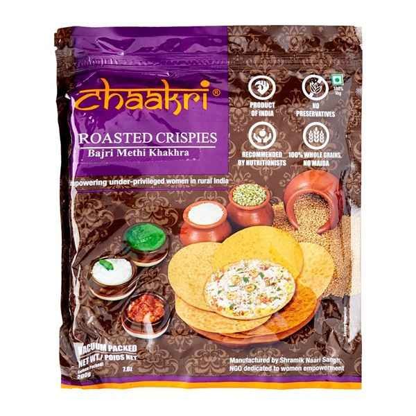CHAAKRI ROASTED BAJRI METHI KHAKHRA 200 GM