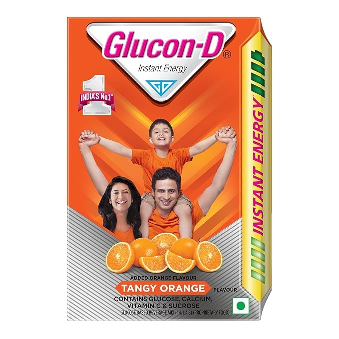 Glucon D Orange 450 GM