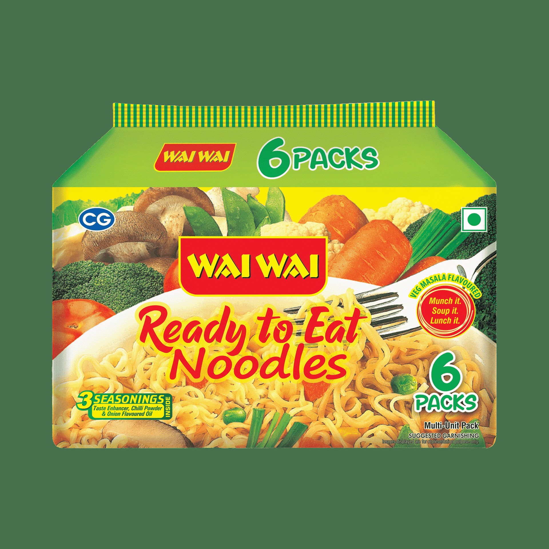 Wai Wai Veg 6 Pack