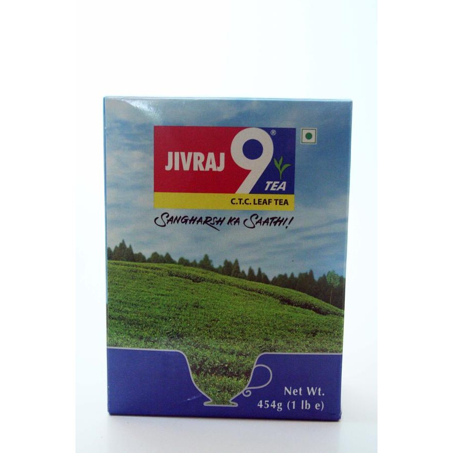 Jivraj 9 C.T.C Leaf Tea 454 GM