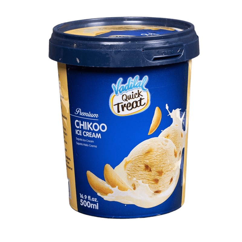 Vadilal Chikoo Ice Cream 500 ML