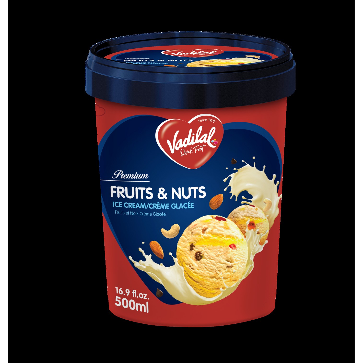 Vadilal Fruit And Nut 500 ML
