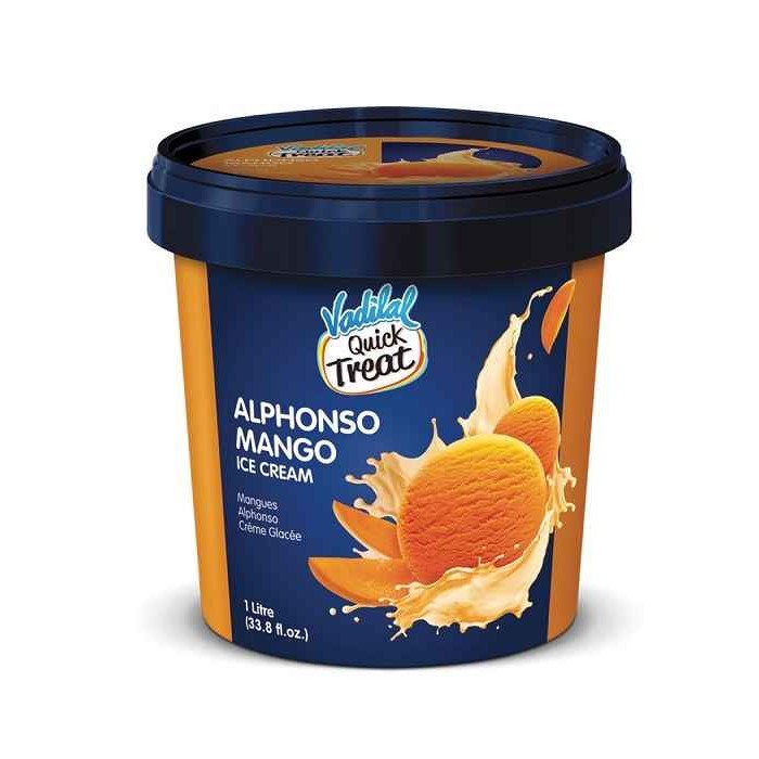 Alphonso Mango Ice Cream 1 LTR