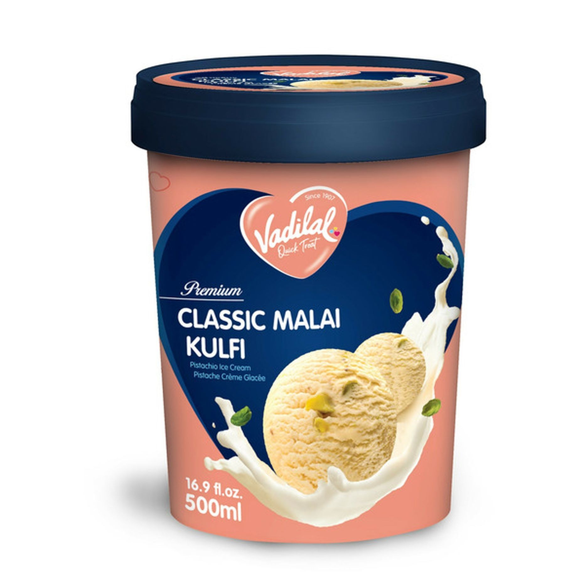 Vadilal Malai Kulfi 500 ML