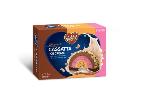 Vadilal Chocolate Cassatta 120 GM