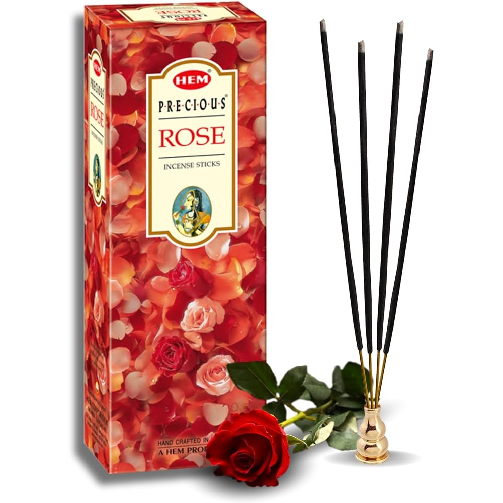RED ROSE INCENSE STICKS HEM 1 EACH