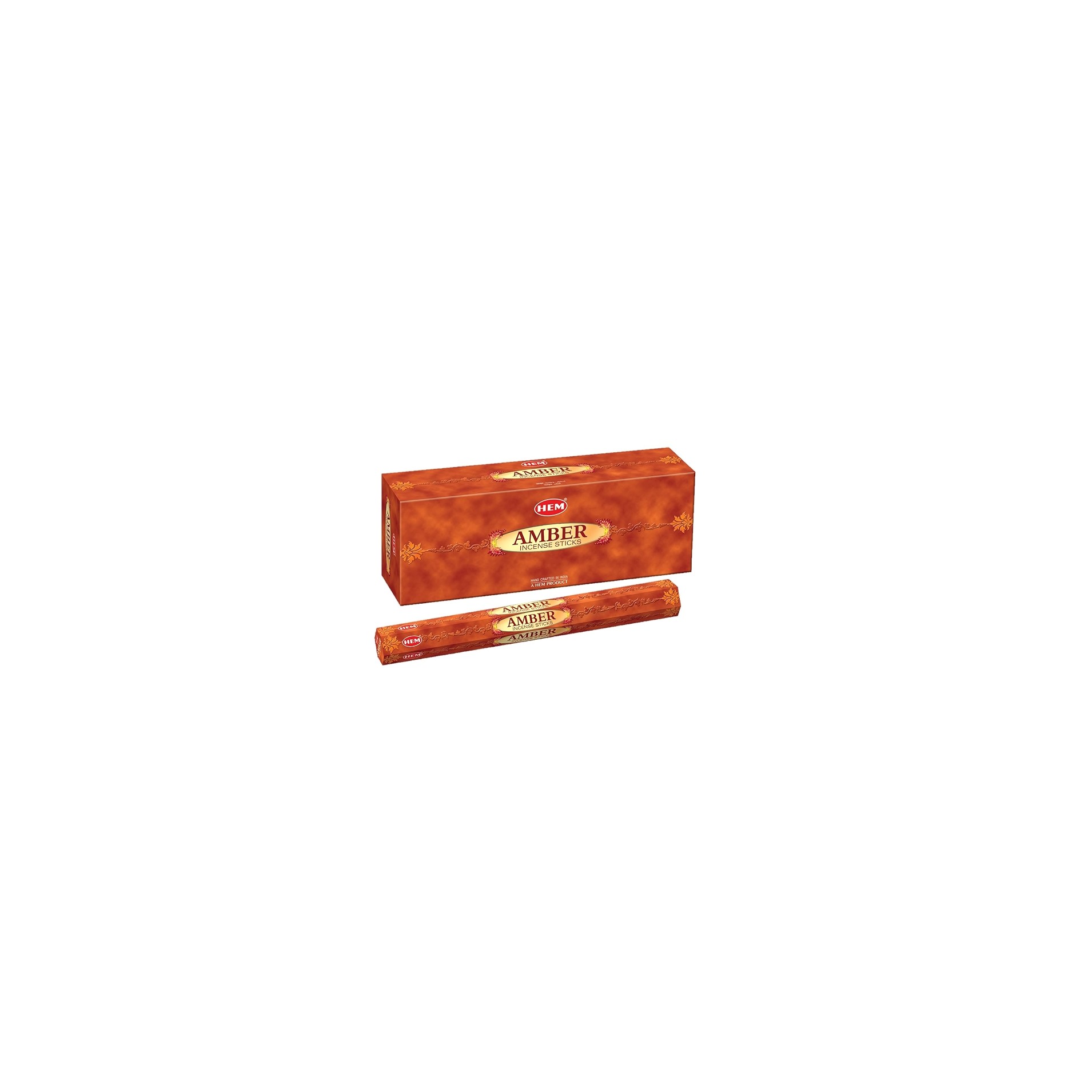 Hem Amber Incense Sticks 1 PACK