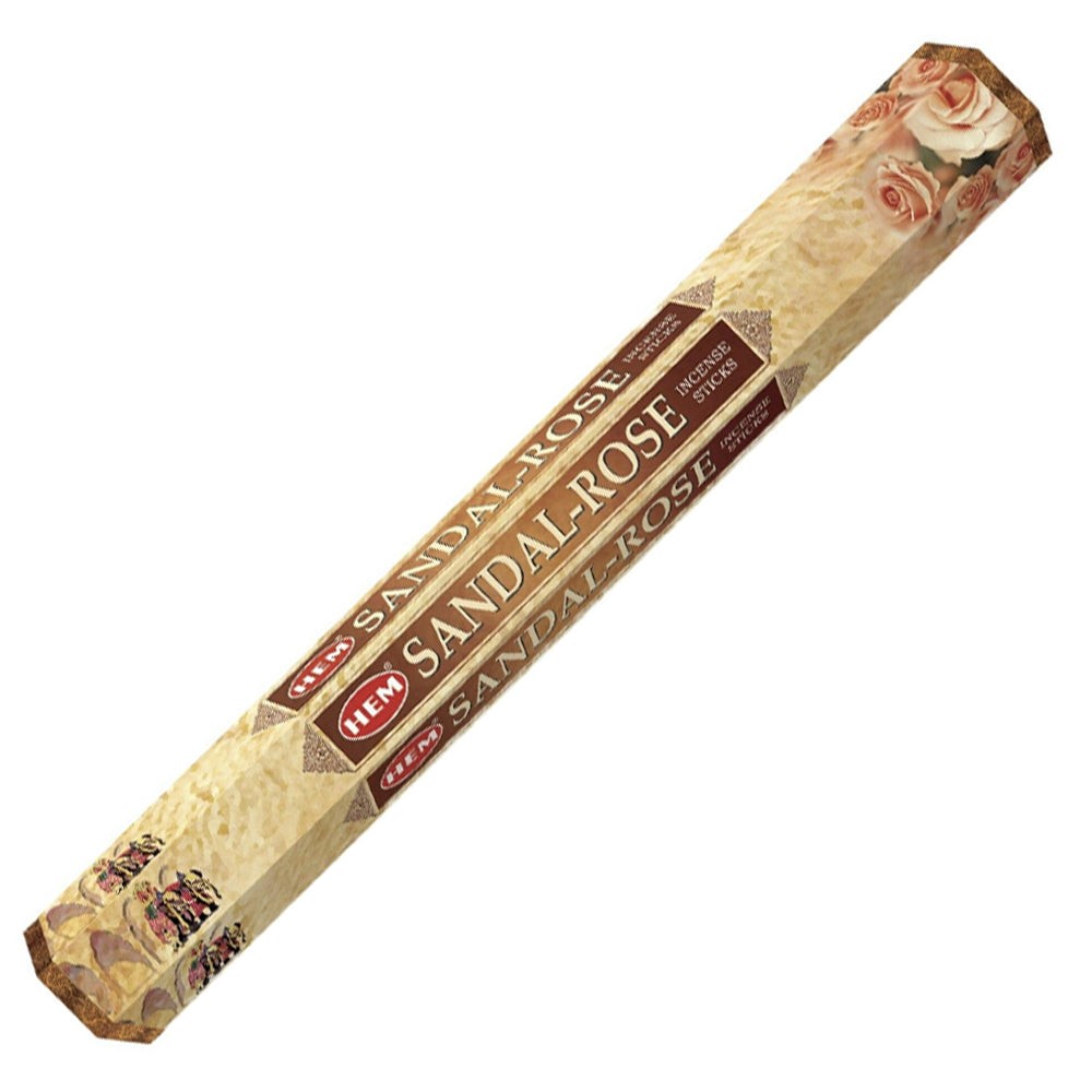 HEM Sandal Rose Incense 6x20pc 1 PACK