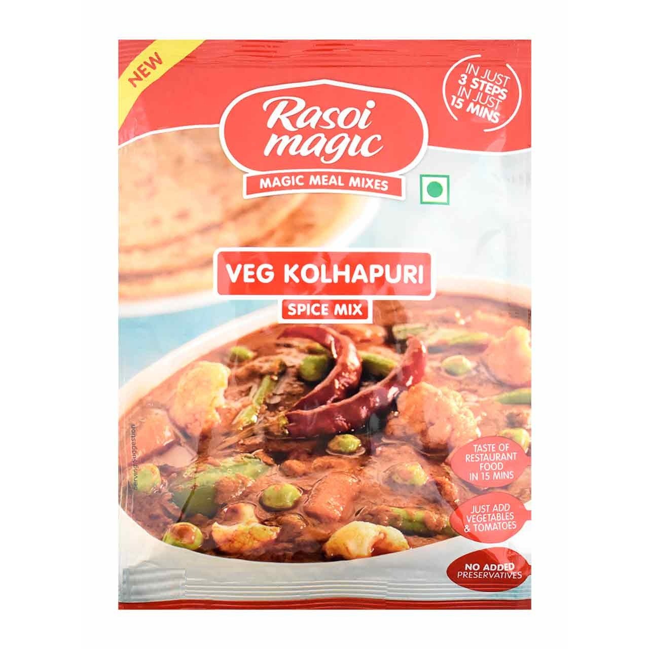 Rasoi Magic Veg Kohlapuri Mix 50 GM