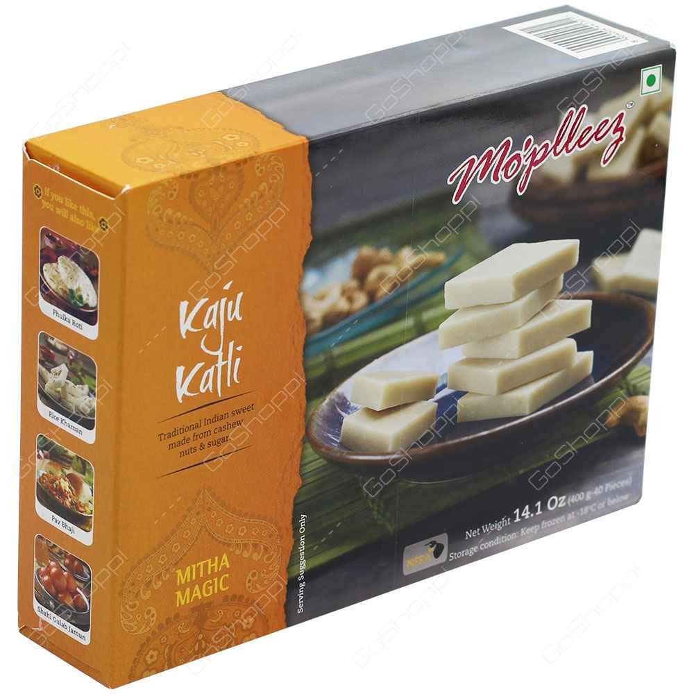 Mo'plleez Kaju Katli 400 GM