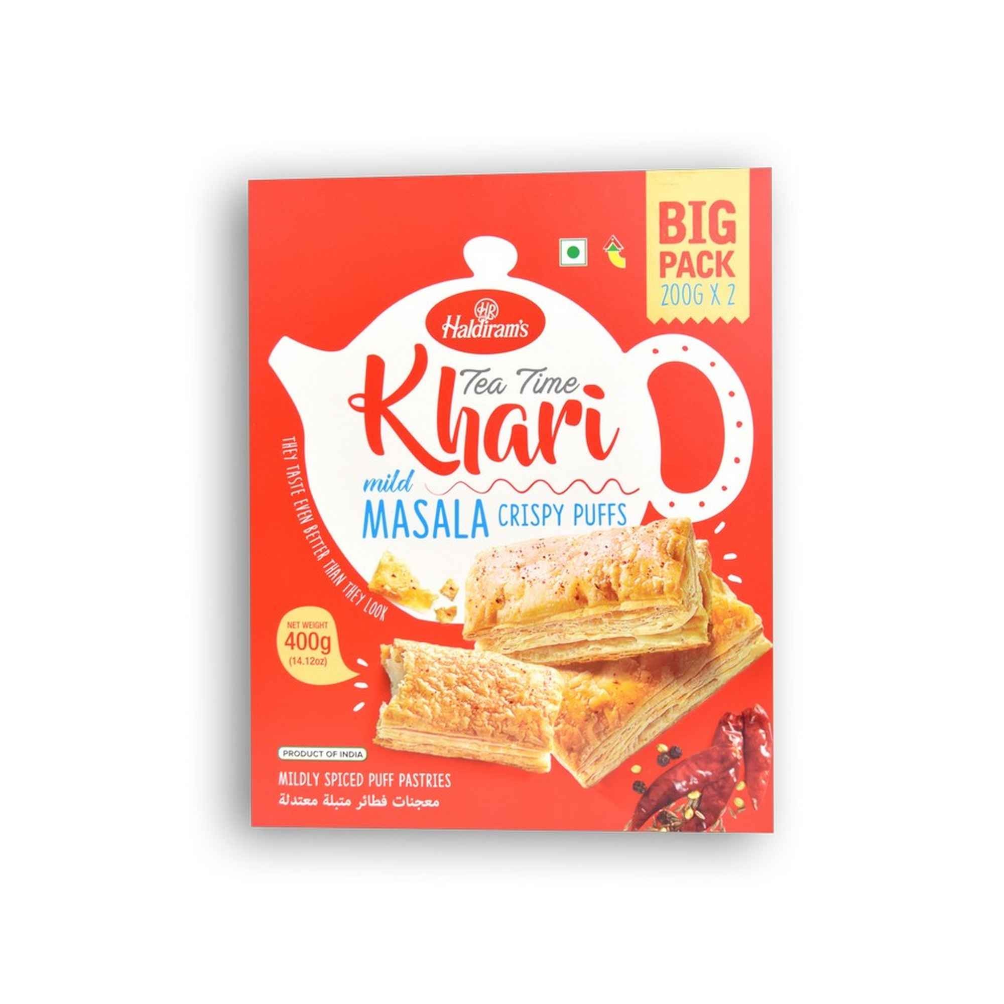 National T.ea Time Masala Khari 400 GM