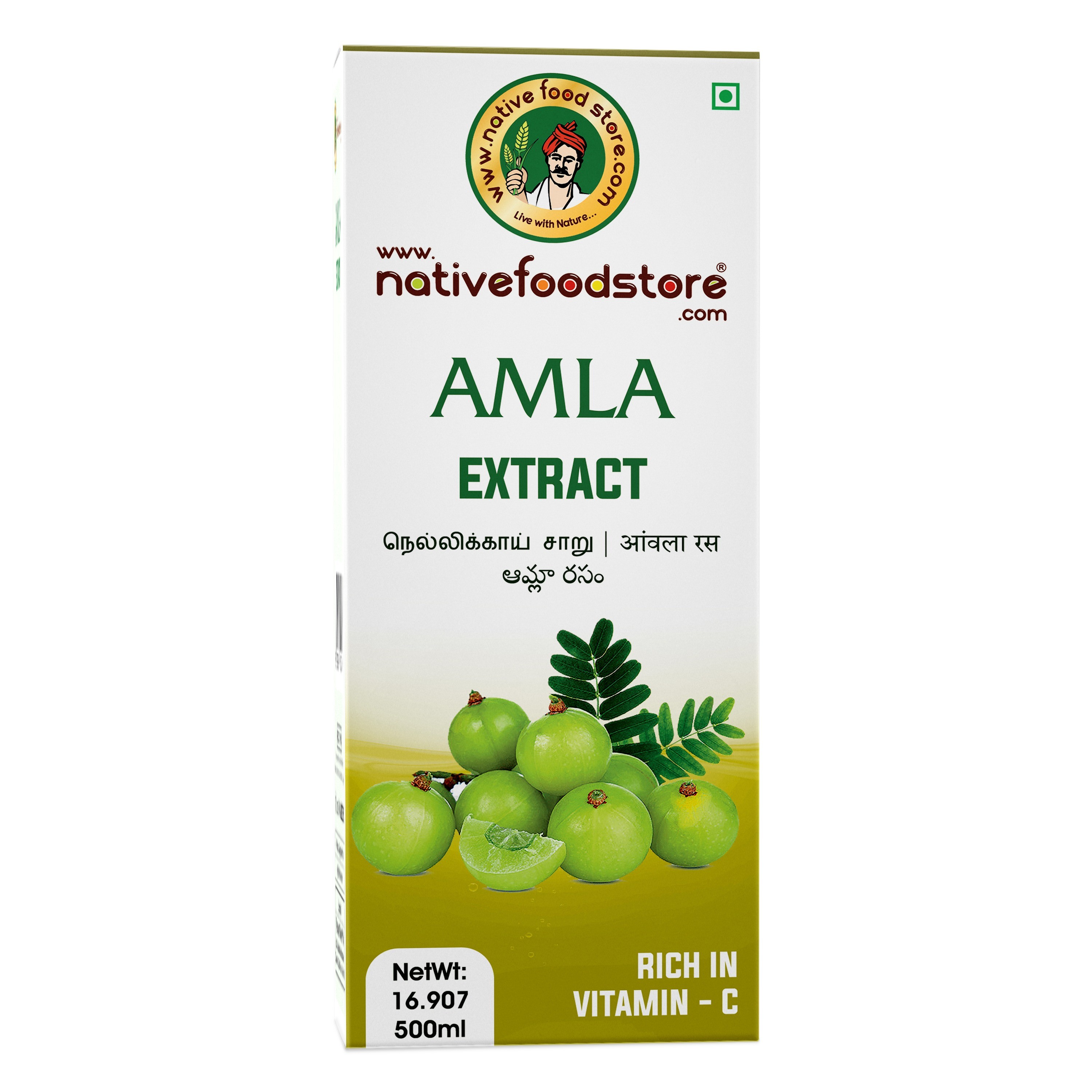 NATIVEFOODSTORE AMLA EXTRACT 500 ML