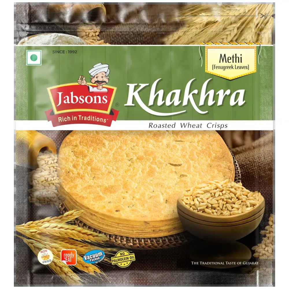Jabsons Khakhra Methi 200 GM