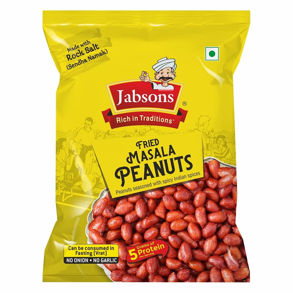 Jabson Fried Masala Peanuts 200 GM