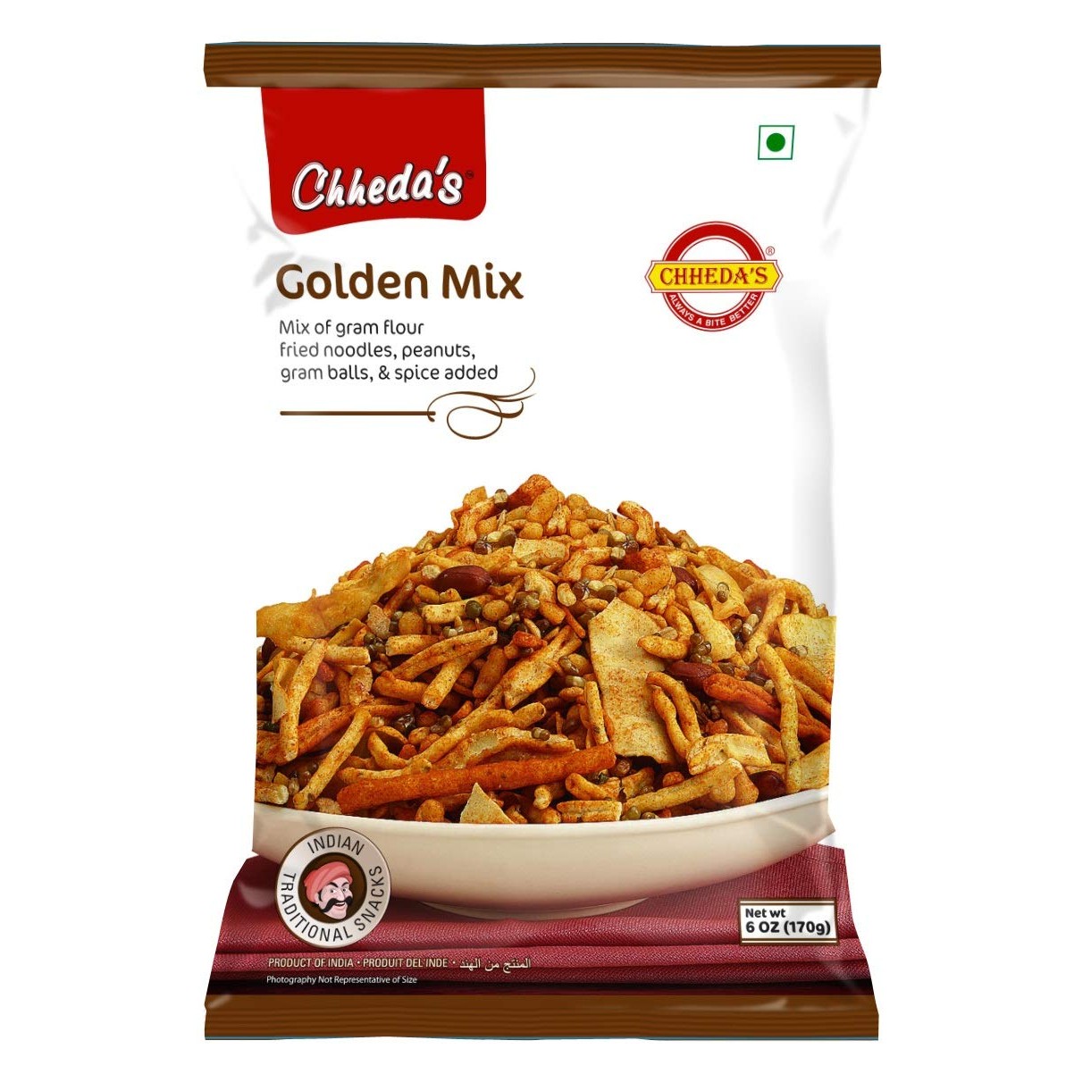 GOLDEN MIX CHHEDAS 170 GM