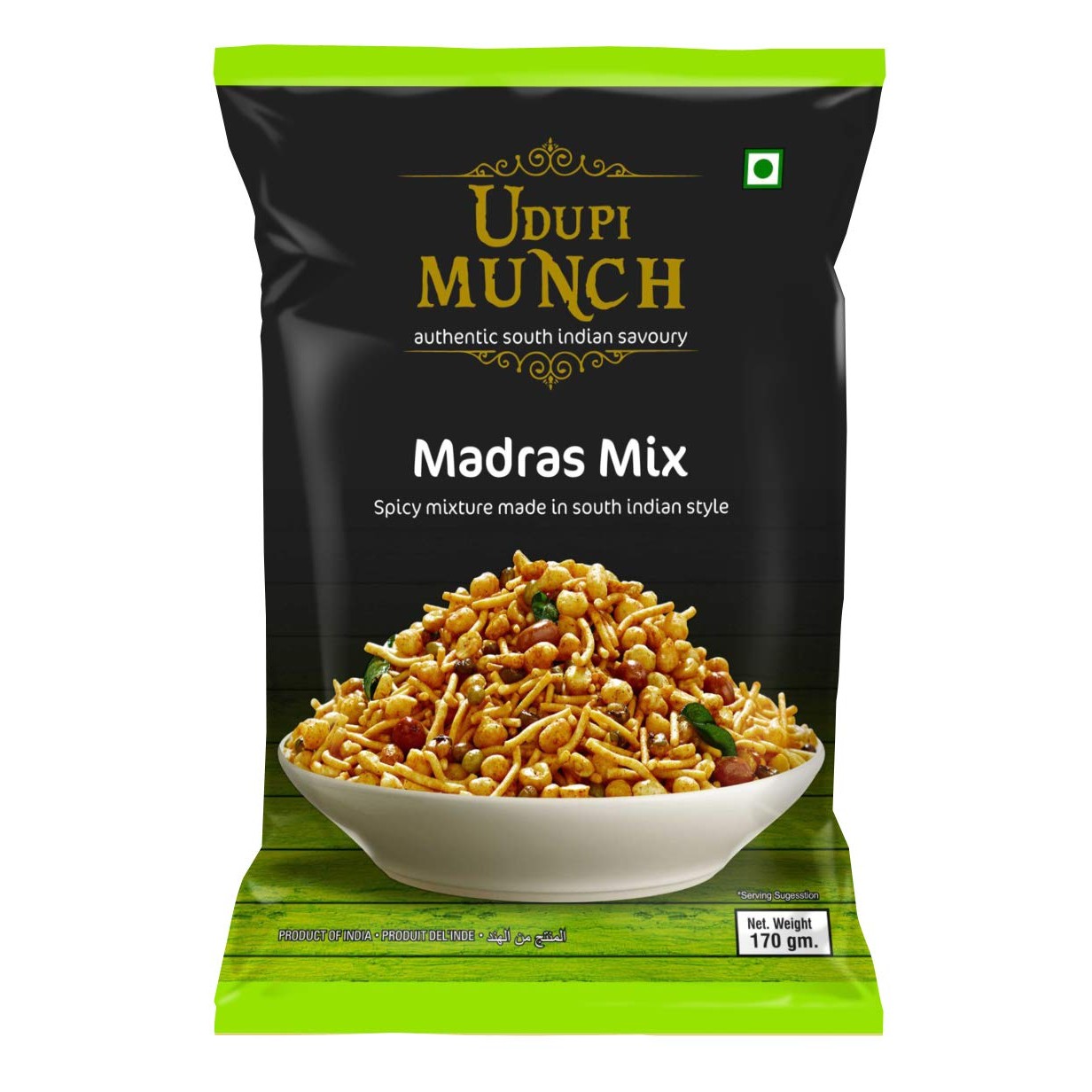 UDUPI MUNCH MADRAS MIX 170 GM