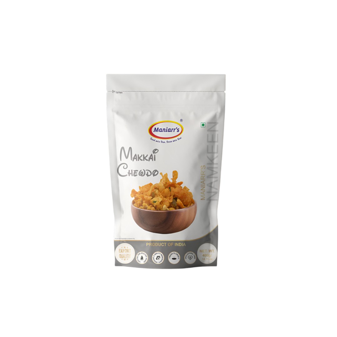 Maniarrs Namkeen Makkai Chewdo 400 GM