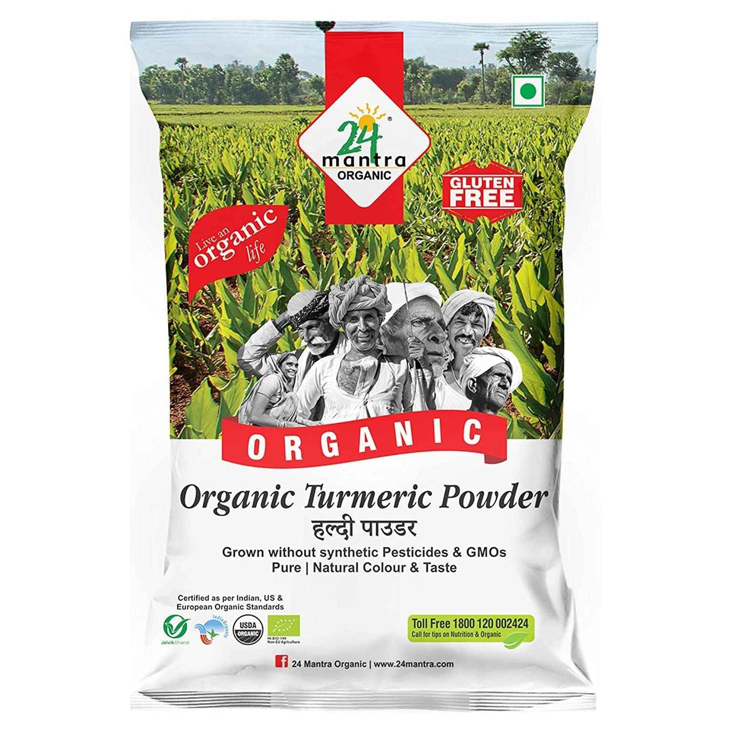 24 MANTRA TURMERIC POWDER 99 GM