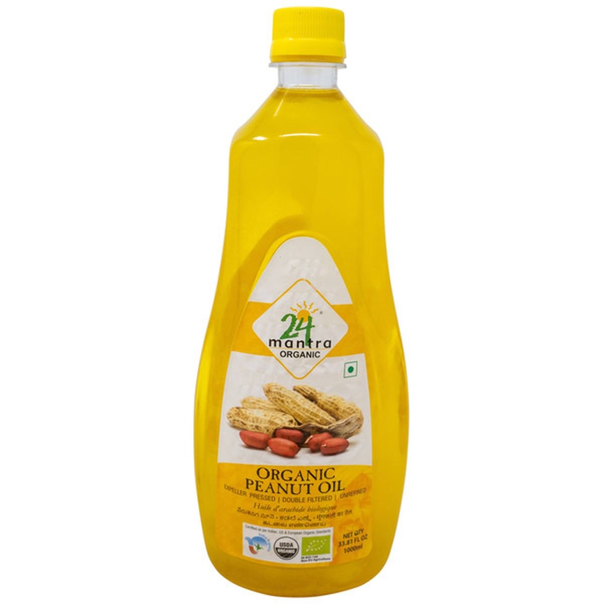 24 Mantra Organic Peanut Oil 1 LTR