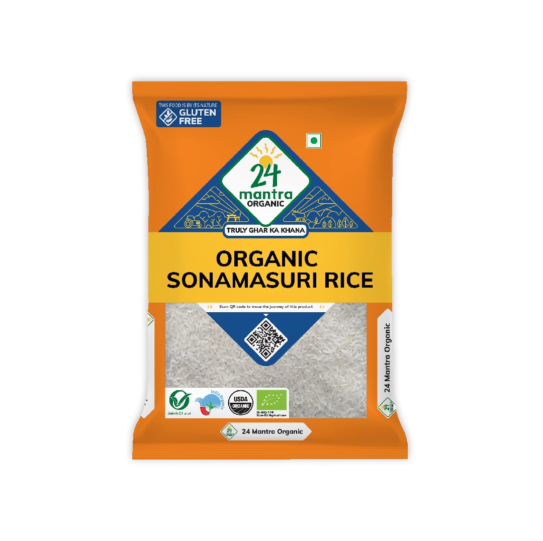 24 Mantra Sona Masuri Rice 20 LBS