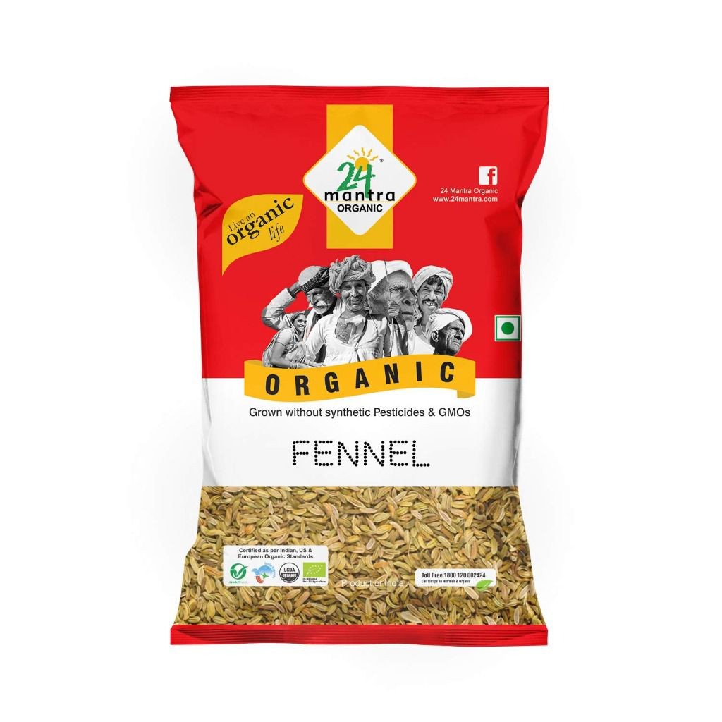 24 MANTRA ORGANIC FENNEL SEEDS 7 OZ
