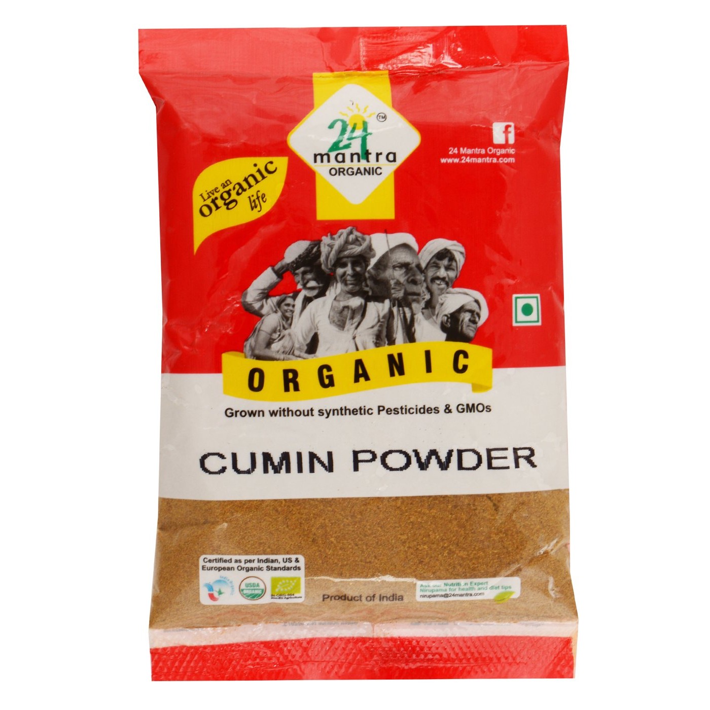 24 MANTRA ORGANIC CUMIN POWDER 200 GM