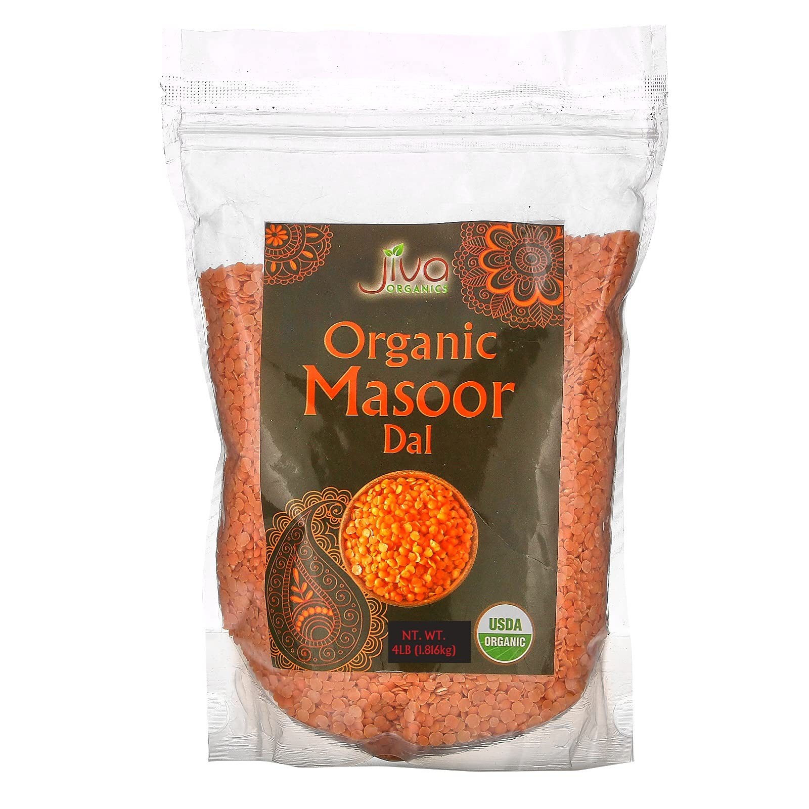 Oyg Masoor Dal 4 LBS