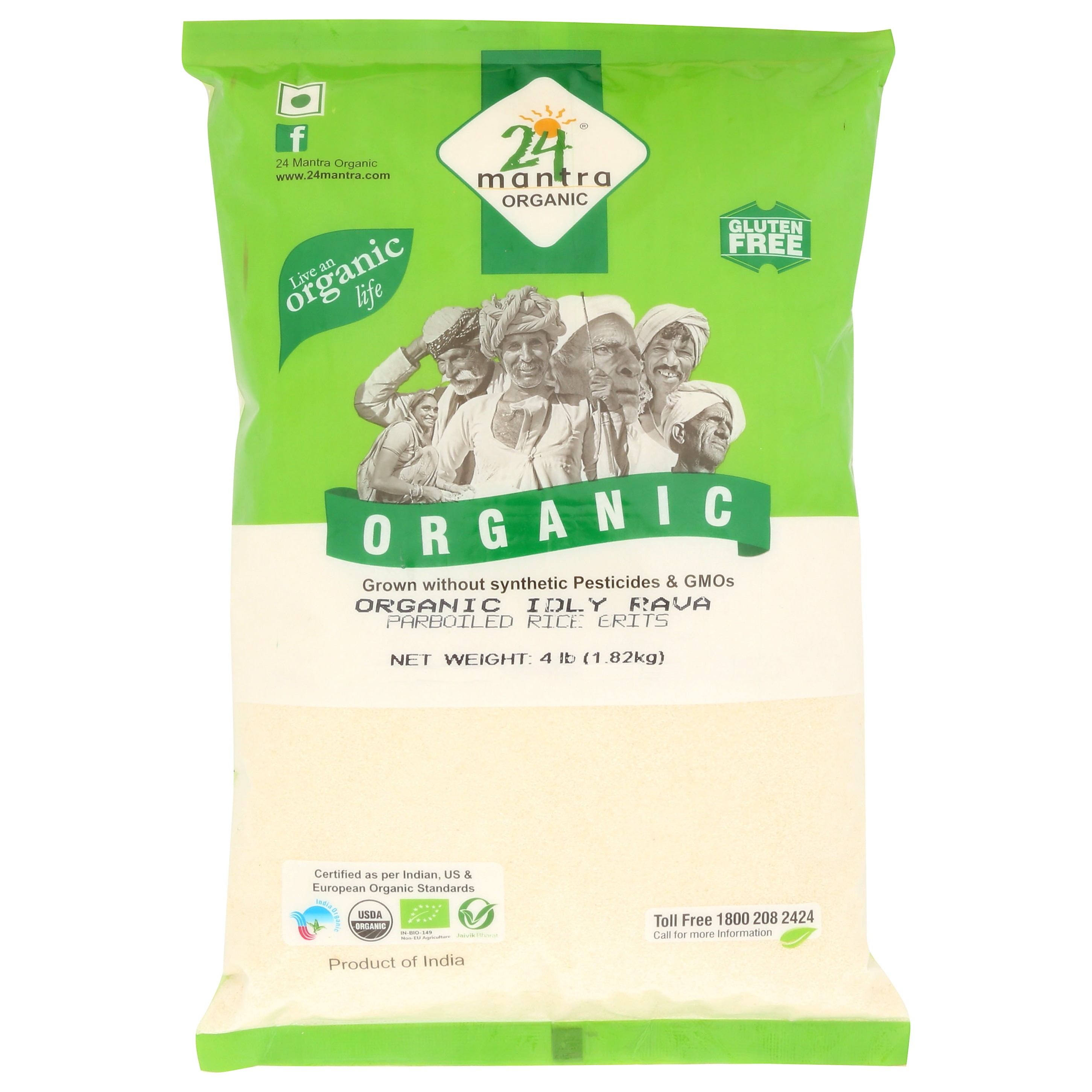 24 Mantra Idli Rava 4 LBS