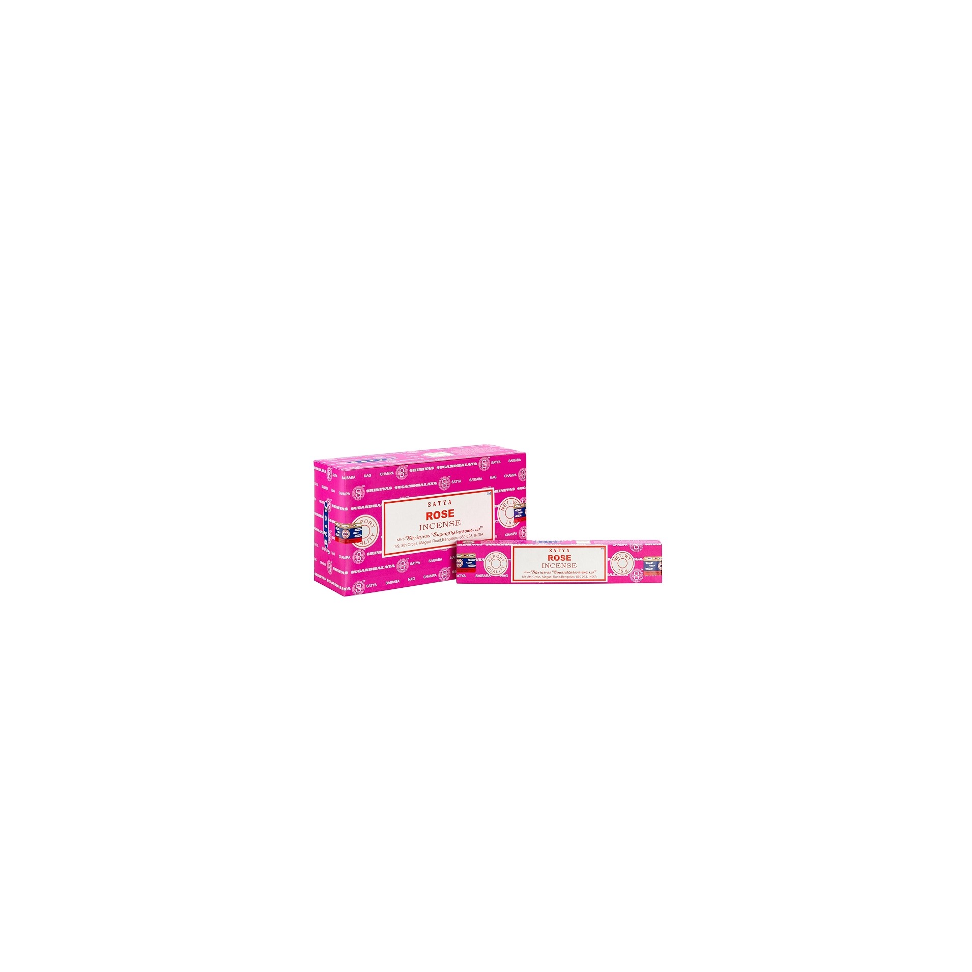 Satya Rose Incense 1x20pcs 1 PACK
