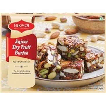 Bikaji Anjeer Dry Fruit Burfee 8.81 OZ