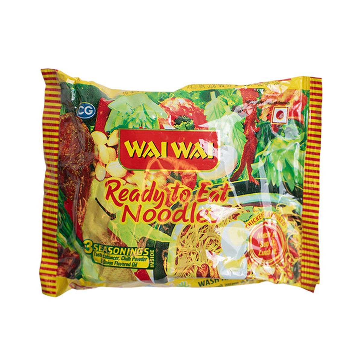 Wai Wai Instant Noodles Chicken Flavored 65 GM