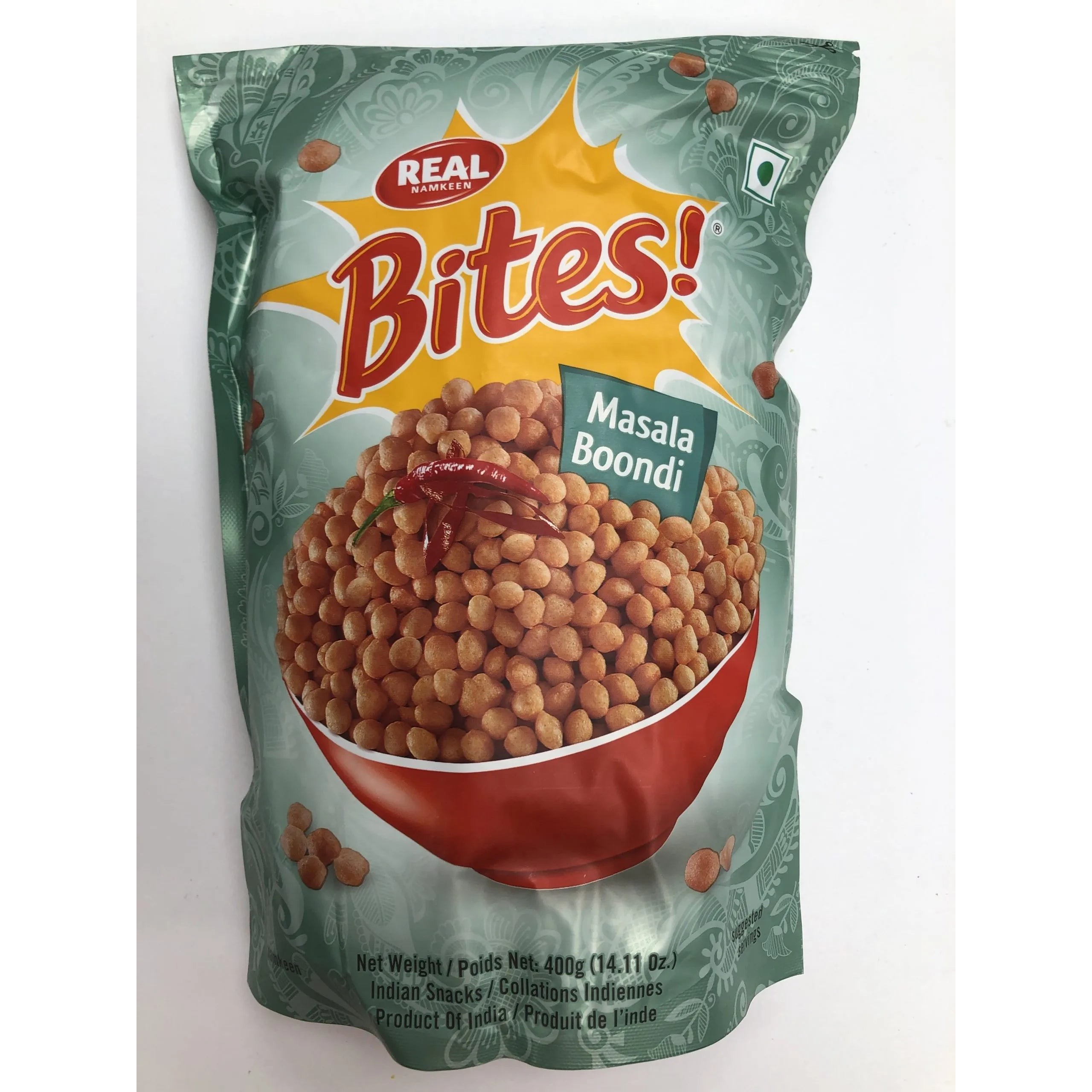 Real Namkeen Bites Masala Boondi 400 GM