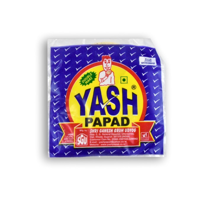 YASH PAPAD DOUBLE MARI 200 GM