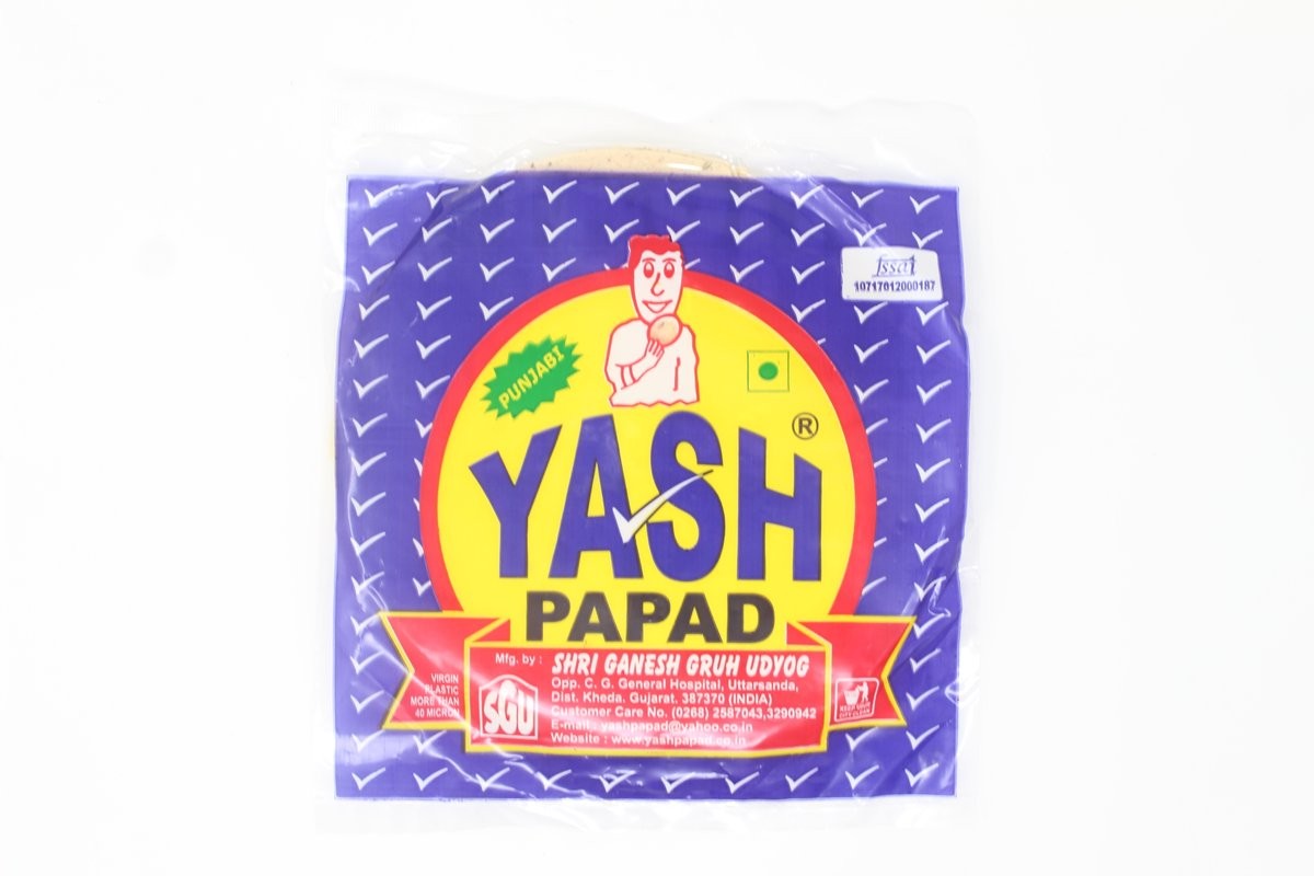 Yash Plain Papad 200 GM