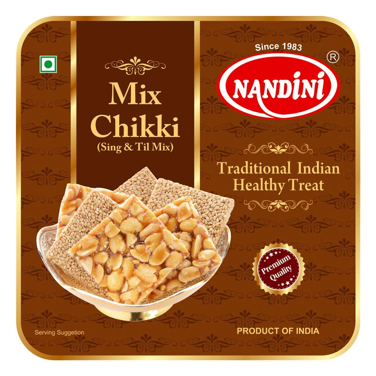NANDINI MIX CHIKKI 400 GM