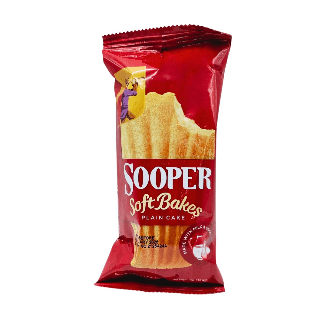 EBM Sooper Soft Bakes Plain Cake 32 GM
