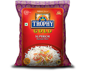 RICE TROPHY GOLD BASMATI 10 LBS