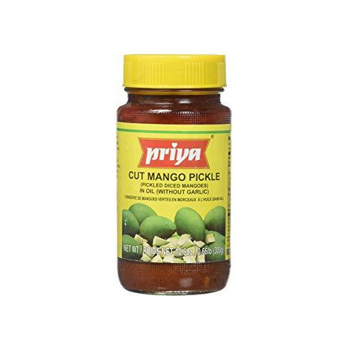 Priya Cut Mango Pickle Without Garlic