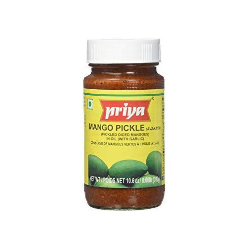 Priya Mango Pickle With Garlic