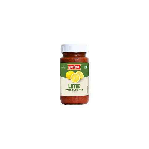 PRIYA LIME PICKLE WITH GARLIC(EXTRA HOT)