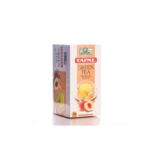 TAPAL GREEN TEA TROPICAL PEACH 30BAGS