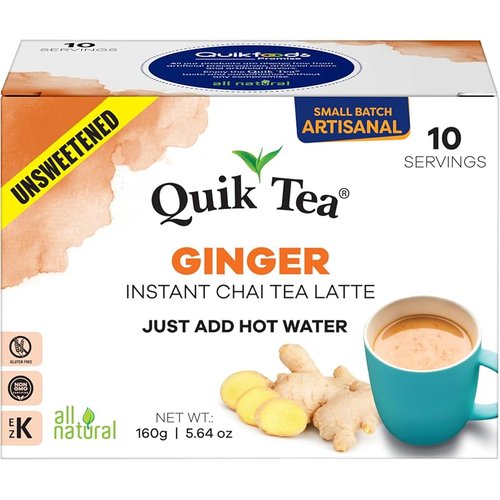QUIKTEA GINGER TEA QUIK TEA